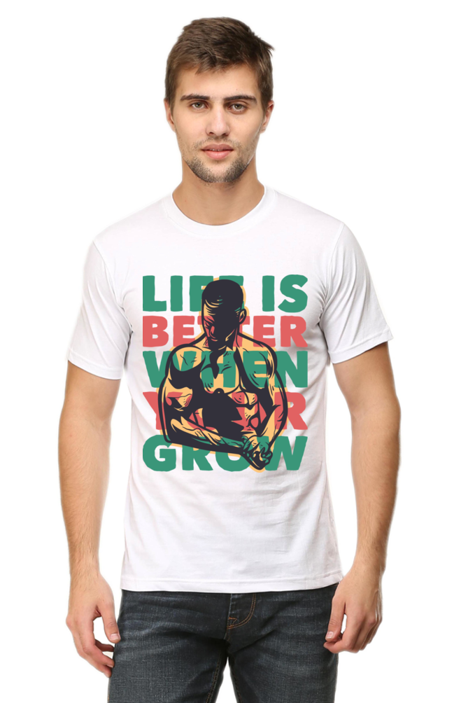 Life Is Better-Gym Unisex T-Shirt