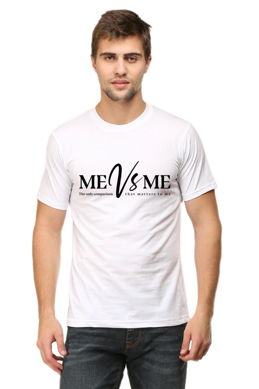 Me vs Me- Motivational Unisex T-Shirt