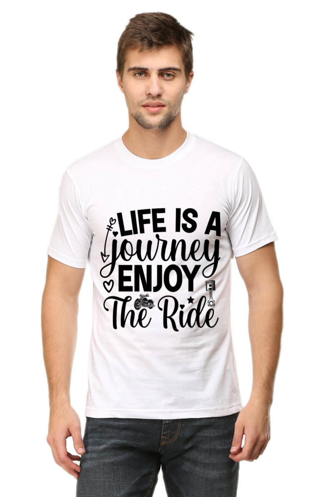 Life Is Better On Two Wheeler -Motorcycle ,Unisex T-Shirt