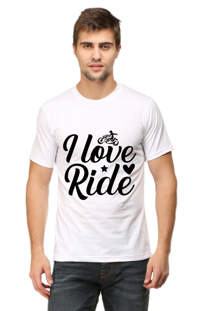 I Love Ride -Motorcycle ,Unisex T-Shirt