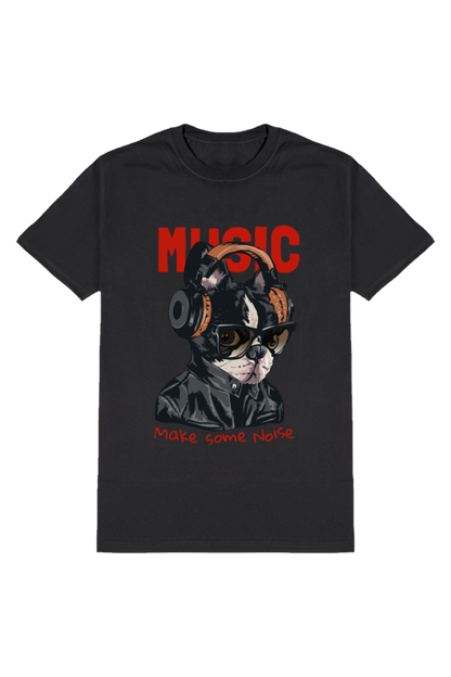 Music-Dog, Unisex, T-Shirt