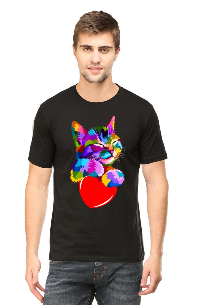 Love-Cat, Unisex, T-Shirt