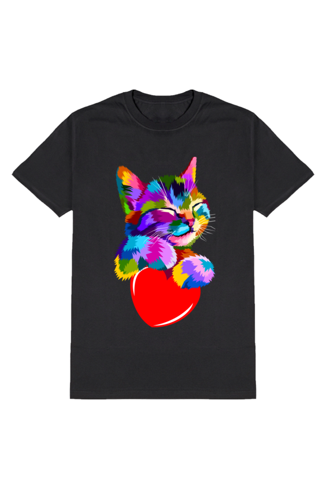 Love-Cat, Unisex, T-Shirt