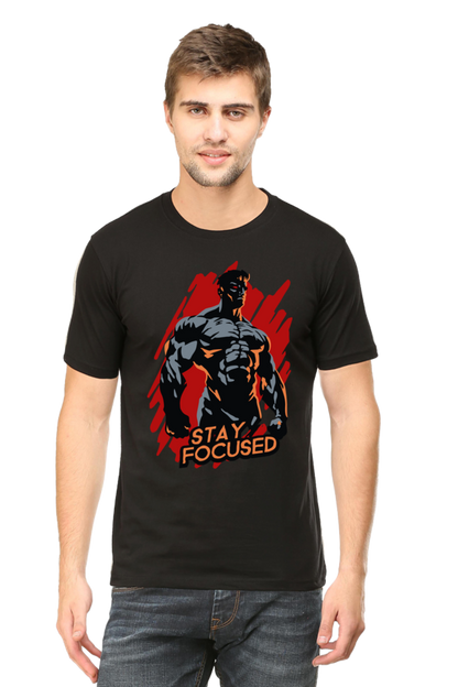 Stay Focused-Gym Unisex T-Shirt