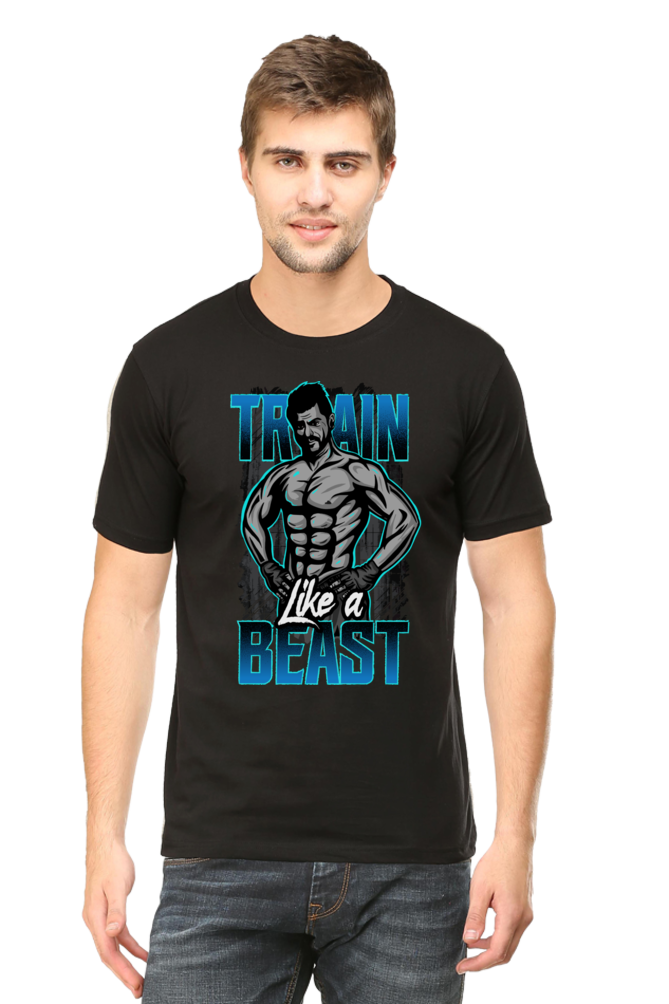 Train Like A Beast-Gym Unisex T-Shirt