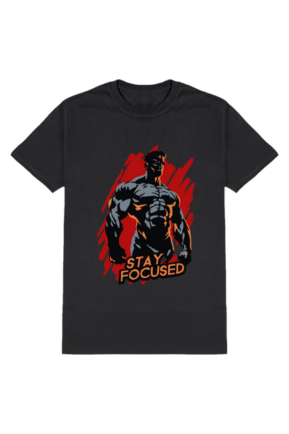 Stay Focused-Gym Unisex T-Shirt